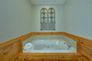 Jacuzzi Tub in Master bedroom at honeymoon cabin