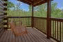 Pigeon Forge cabin rental with wooded view