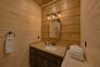 Rental cabin with 3 full baths and 2 half baths