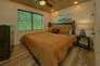 Master Bedroom with Private Bath in pool cabin