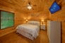 King Bed in 5 Bedroom Cabin